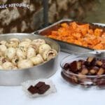 Λουκάνικα με κολοκύθα και μανιτάρια, το μαγειρευτό του καζανιού. Sausage, pumpkin and mushrooms stew.