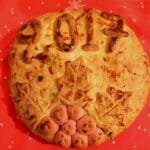 Τούρτα λαχανικών-ψωμιού με αλοιφή φέτας. Vegetable-bread cake with feta cream