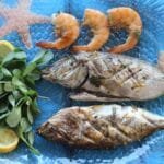 Τσιπουρομεζές. Mezes for tsipouro.