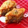 Aegina's pistachio baklavas
