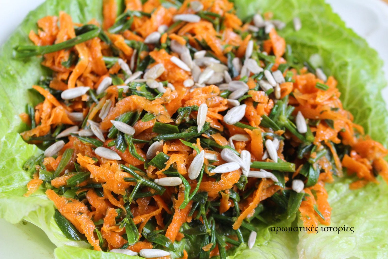 Fresh sea fennel with carrots
