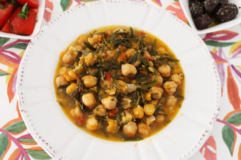 Ρεβύθια με κρίταμα