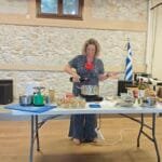Τάρτα πατάτας με μανιτάρια και καπνιστό τυρί
