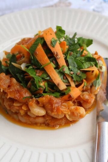 Βεροιώτικος Φασουλοταβάς, τα επίσημα φασόλια. Fasoulotavas, baked beans, from Veria.