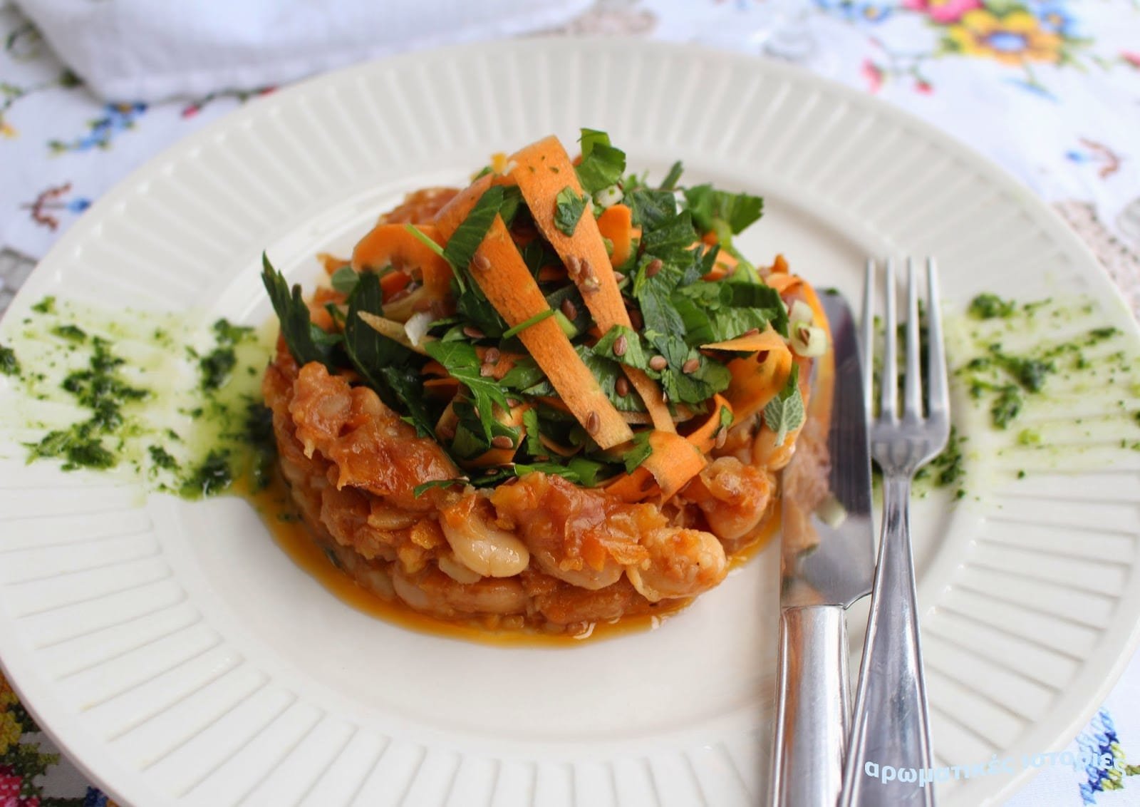 Βεροιώτικος Φασουλοταβάς, τα επίσημα φασόλια. Fasoulotavas, baked beans, from Veria.