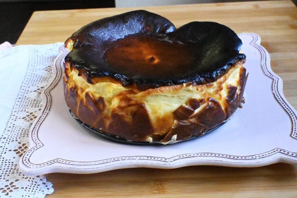 Basque cheesecake