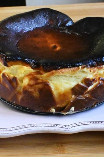 Basque cheesecake