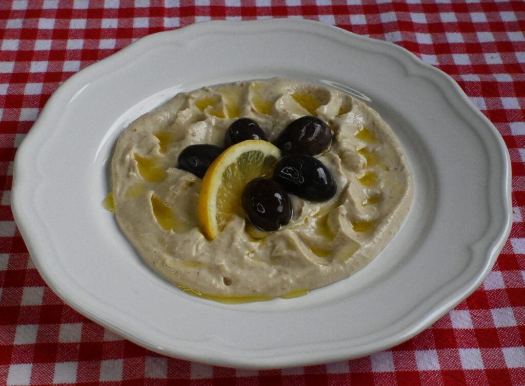 Taramosalata, homemade, aromatic fish roe salad
