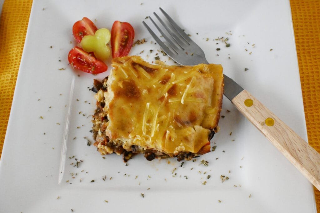 Vegetarian moussaka