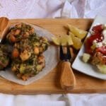 Πέτουρα στο φούρνο γεμιστά με κασέρι και μετσοβόνε