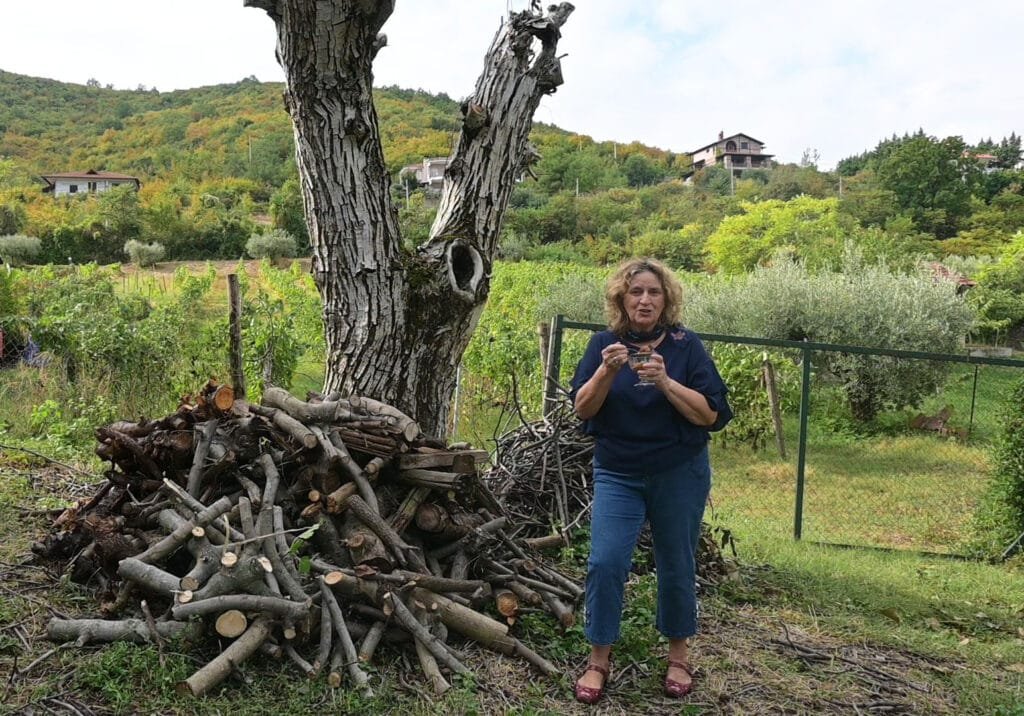 Mustalevria from grape molasses