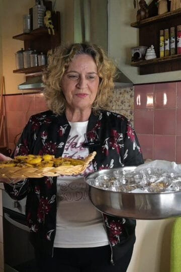 Little cornbreads with sausage