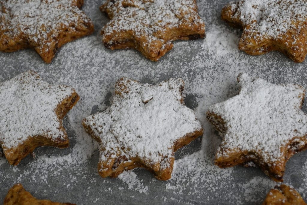 Stafidota from Crete, sweets with raisins and nuts