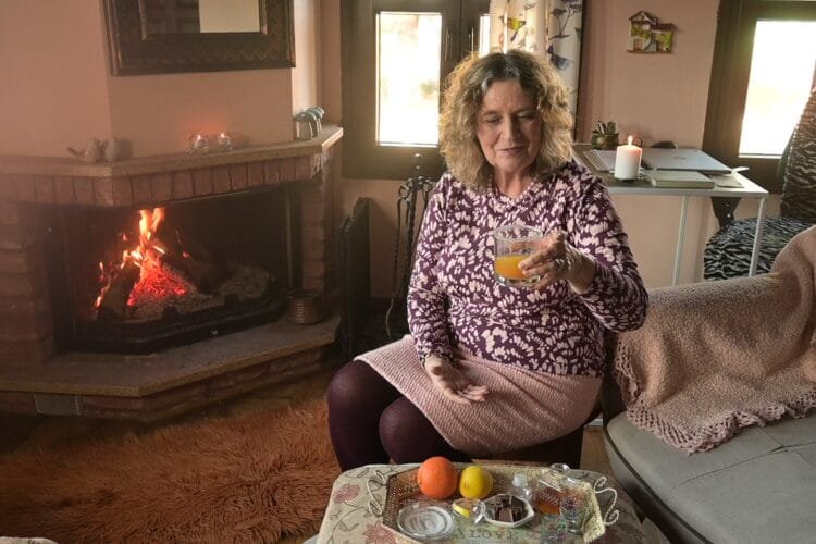 Aged Tsipouro Citrus Cocktail