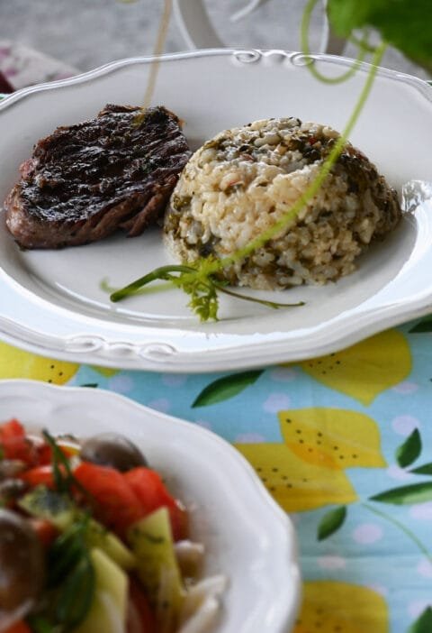 vineleaves pilaf