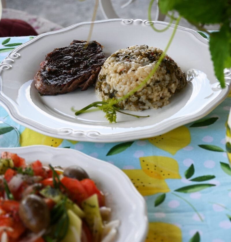 vineleaves pilaf