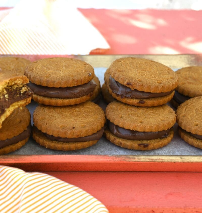 ice cream biscuits