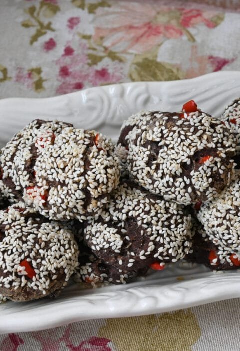 carob cheese pies