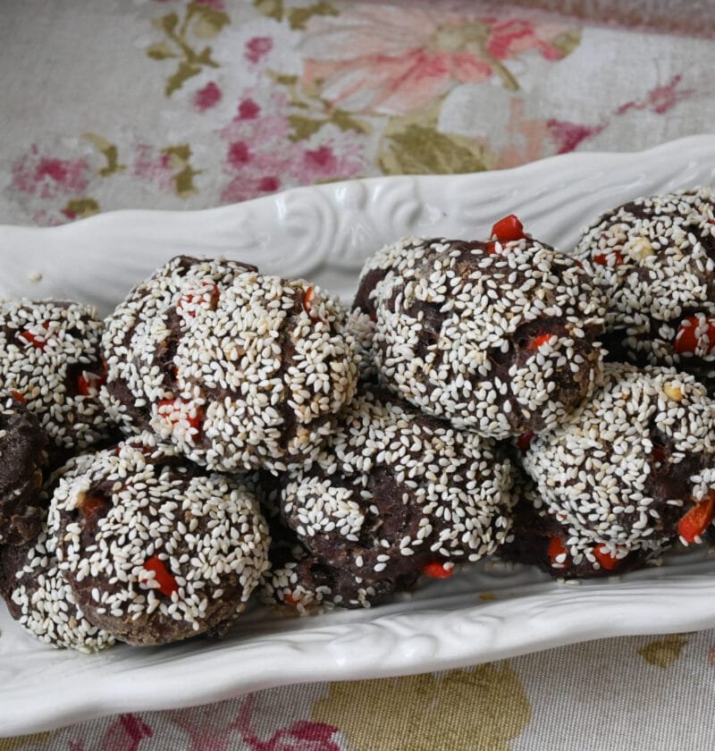 carob cheese pies